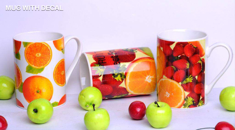 MUG WITH DECAL 